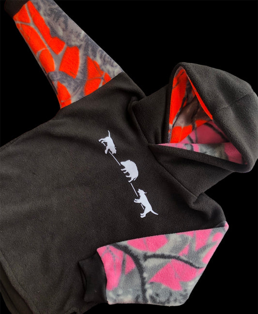 Pig Hunting Bail - Fleece Hoodie or Turtleneck