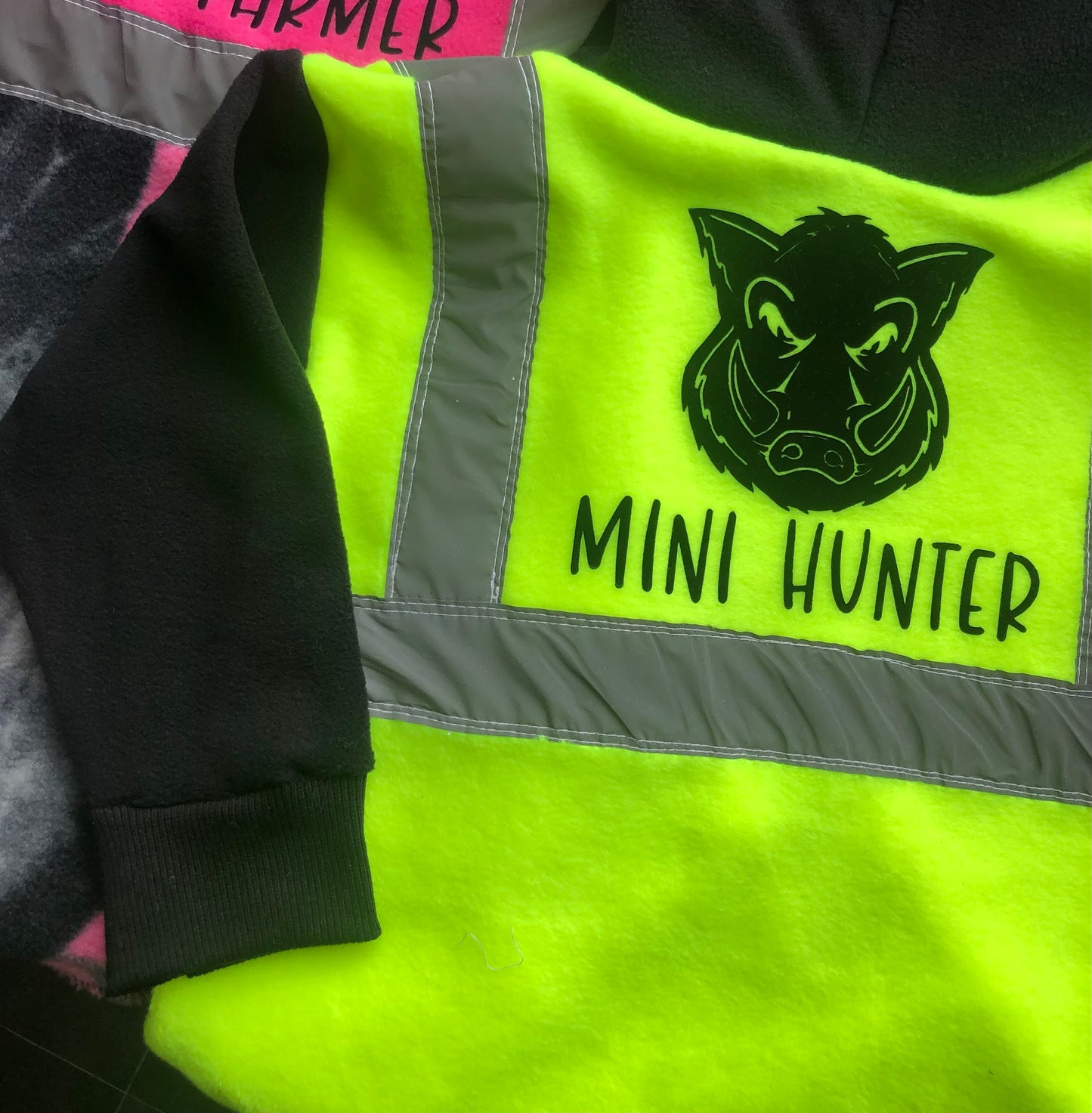 Boar Slayer Hi Vis Hooded Tee