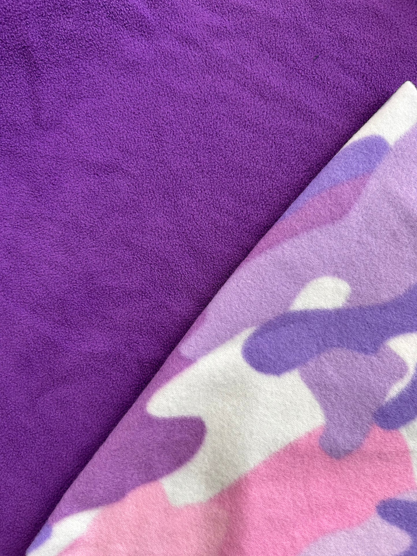 Split Colour Fleece Pants