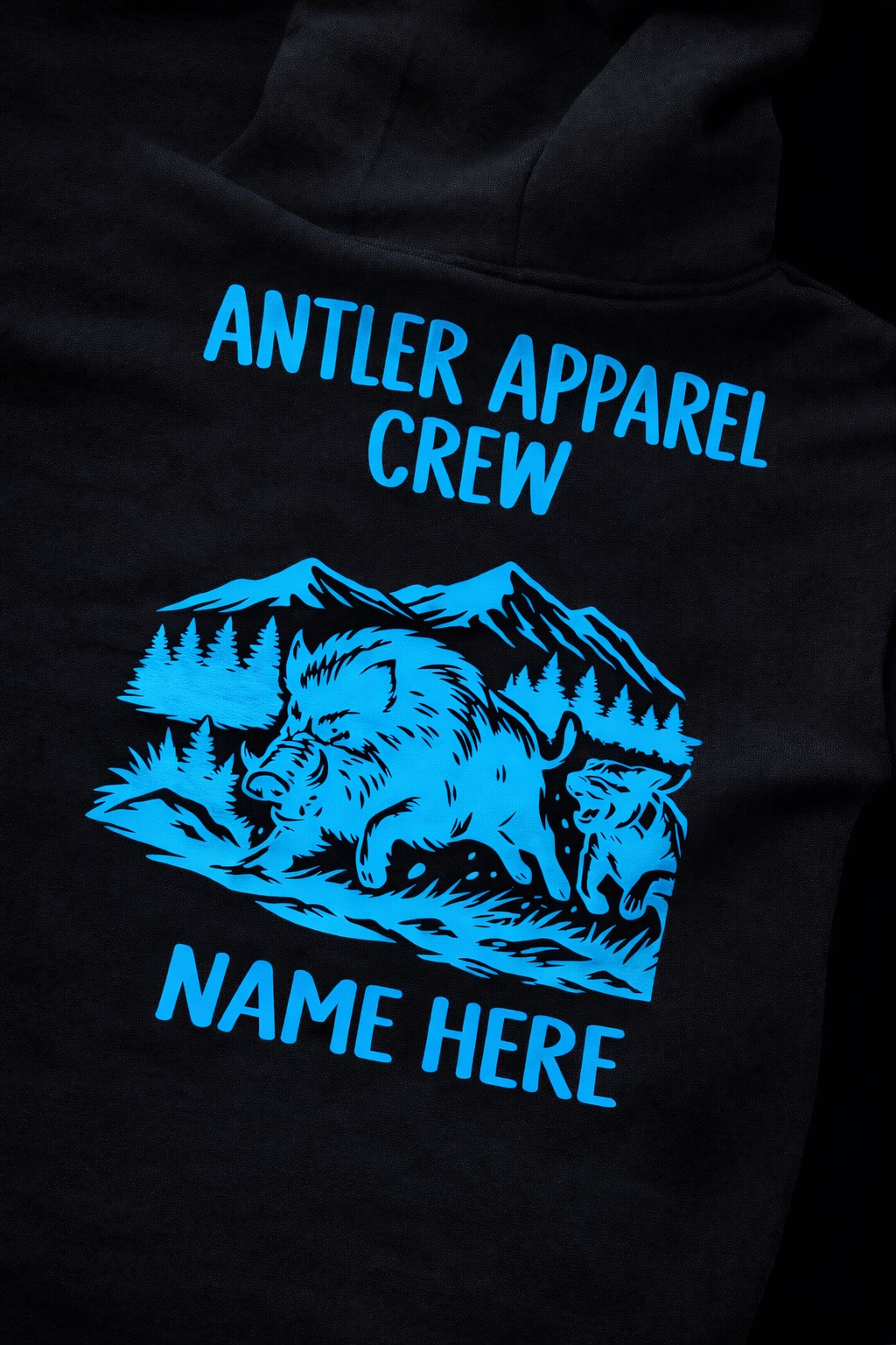 Fluoro Print Vol.2 BOAR Hoodie - Adults