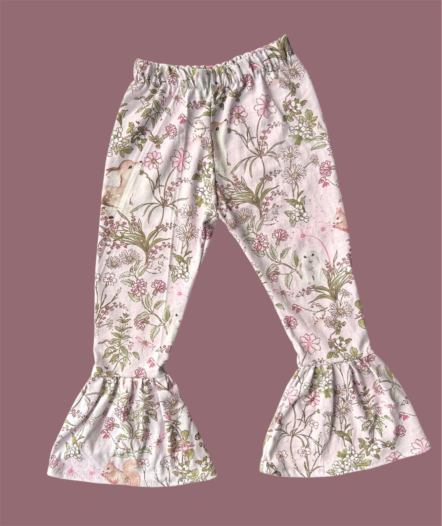 Deer Print Hoodie & Pant Set