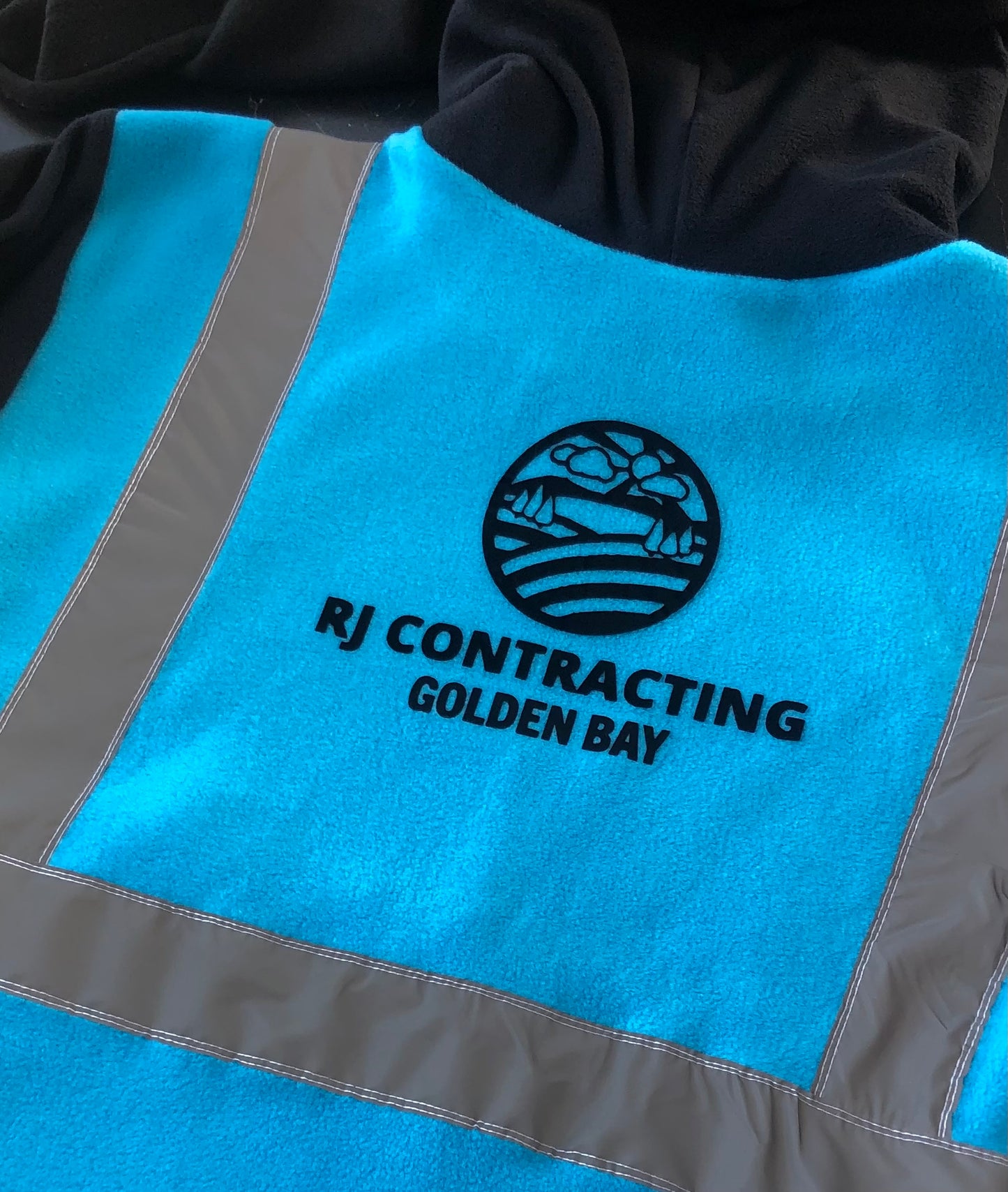 Custom Image - Hi Vis Hooded Tee