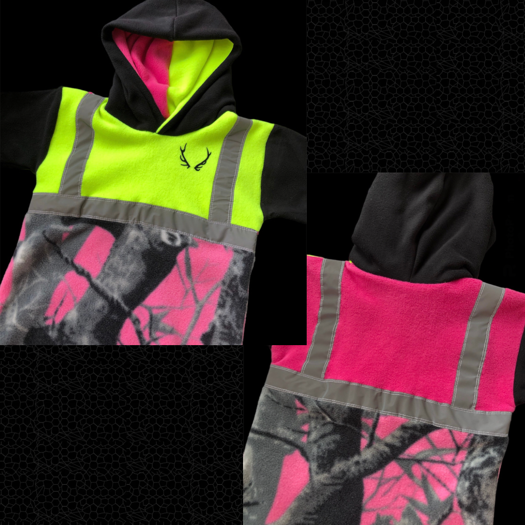 Boar Slayer Hi Vis Hooded Tee