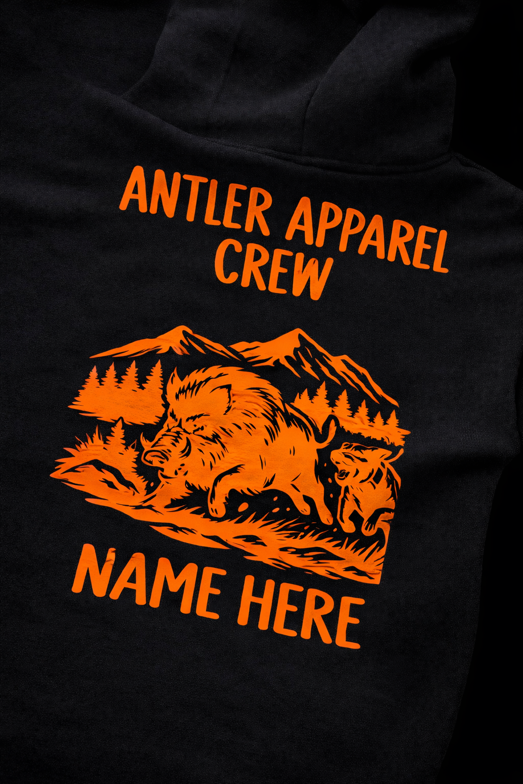 Fluoro Print Vol.2 BOAR Hoodie