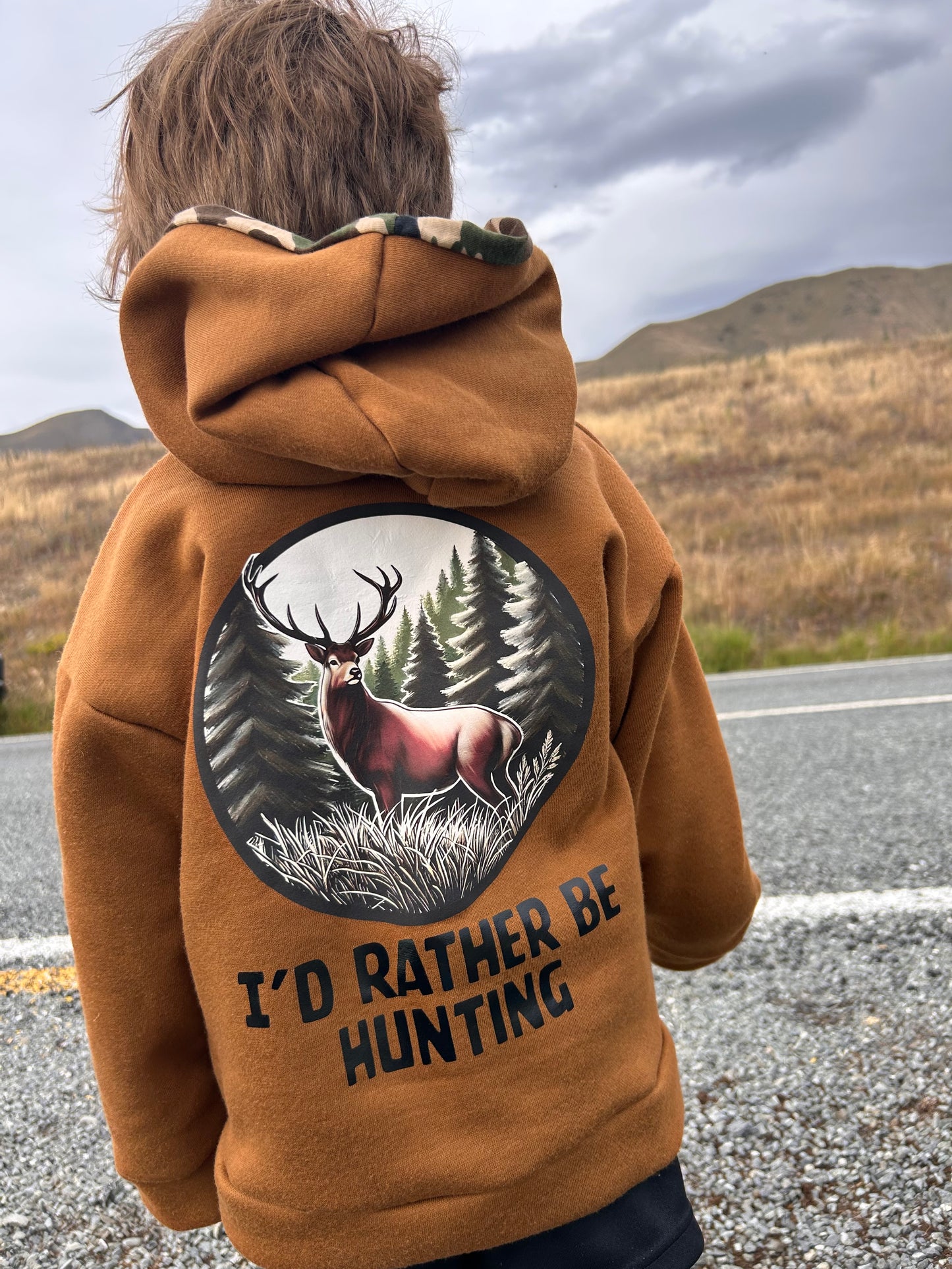 I'd Rather Be Hunting Hoodie - Adults