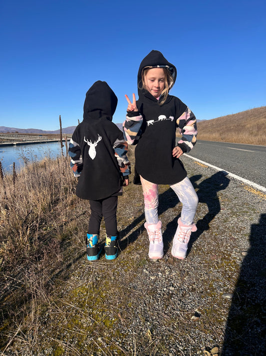 Pig Hunting Bail Fleece Hoodie