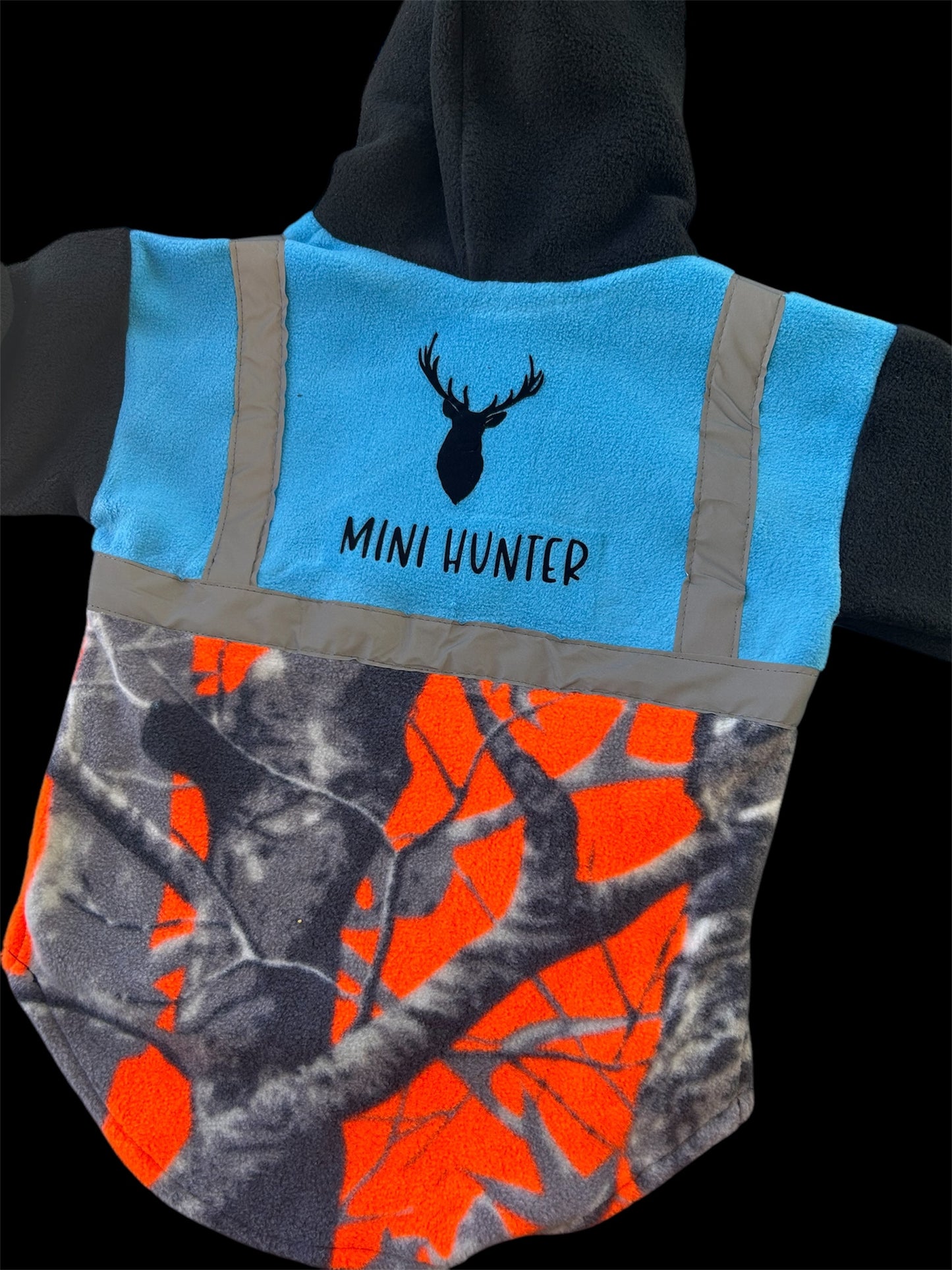 Mini Hunter 'Stag' - Hi Vis Hoodie