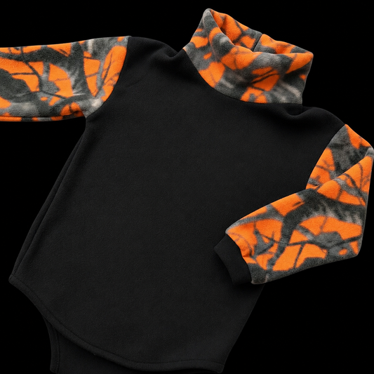 Droptail Fleece Turtleneck