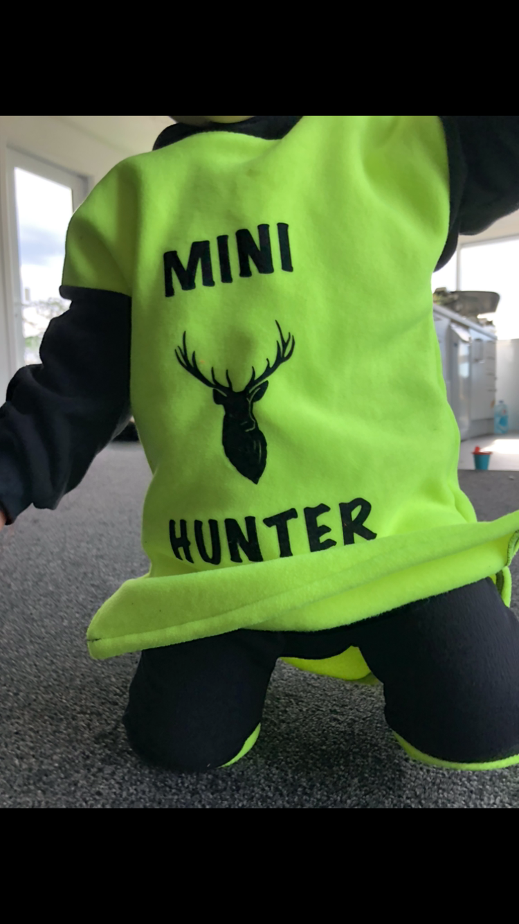 Mini Hunter Stag - Fleece Hoodie & Pant Set