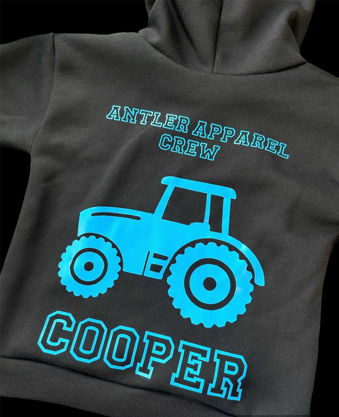 Fluoro Print Tractor Hoodie