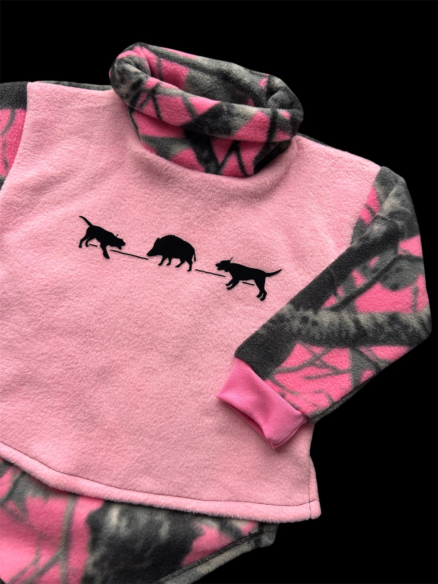 Pig Hunting Bail Fleece Turtleneck