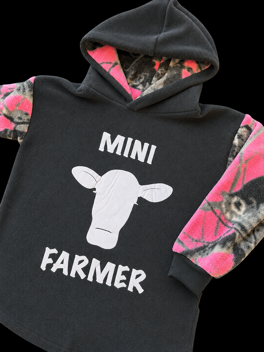 Mini Farmer Cow - Fleece