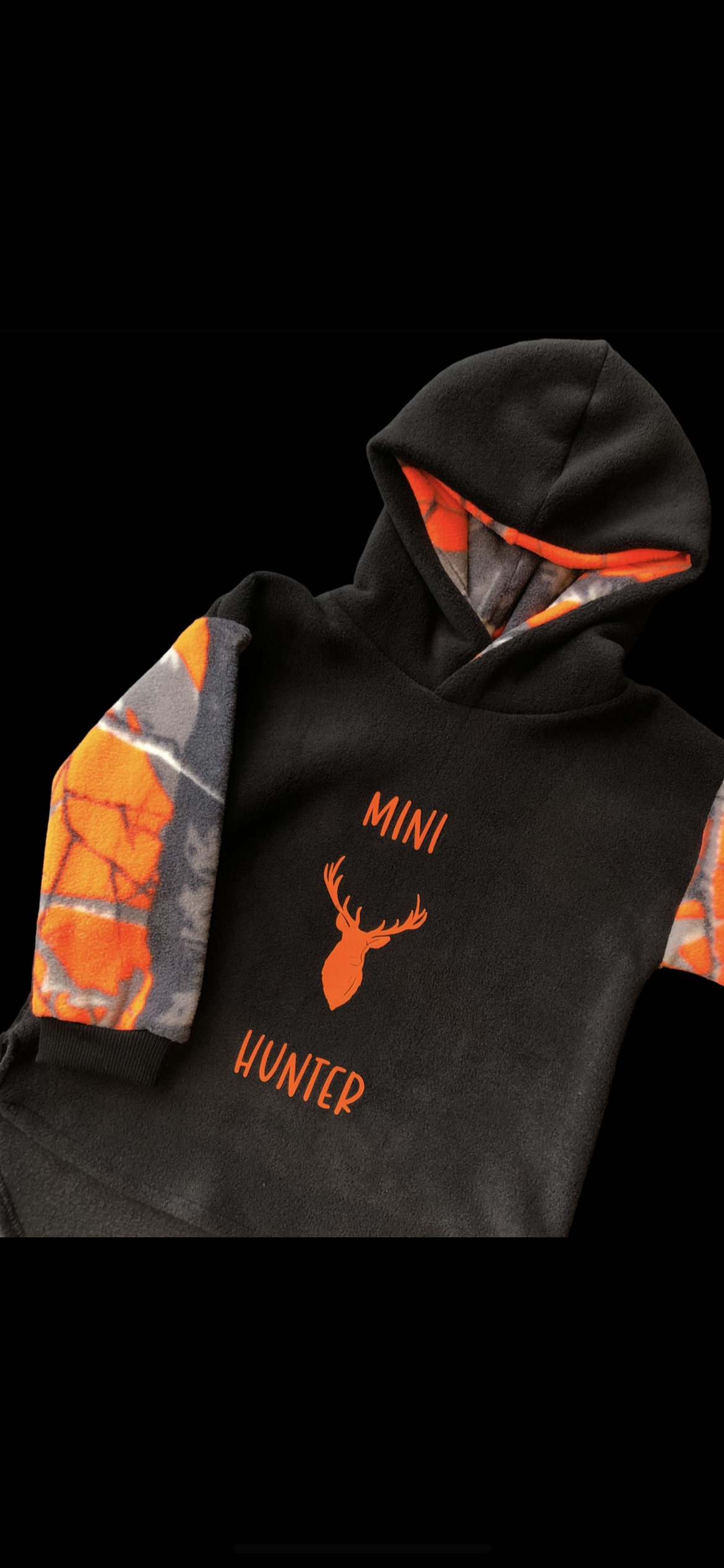 Mini Hunter Stag - Fleece Hoodie & Pant Set