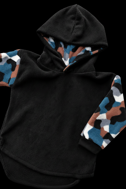 Pig Hunting Bail Fleece Hoodie