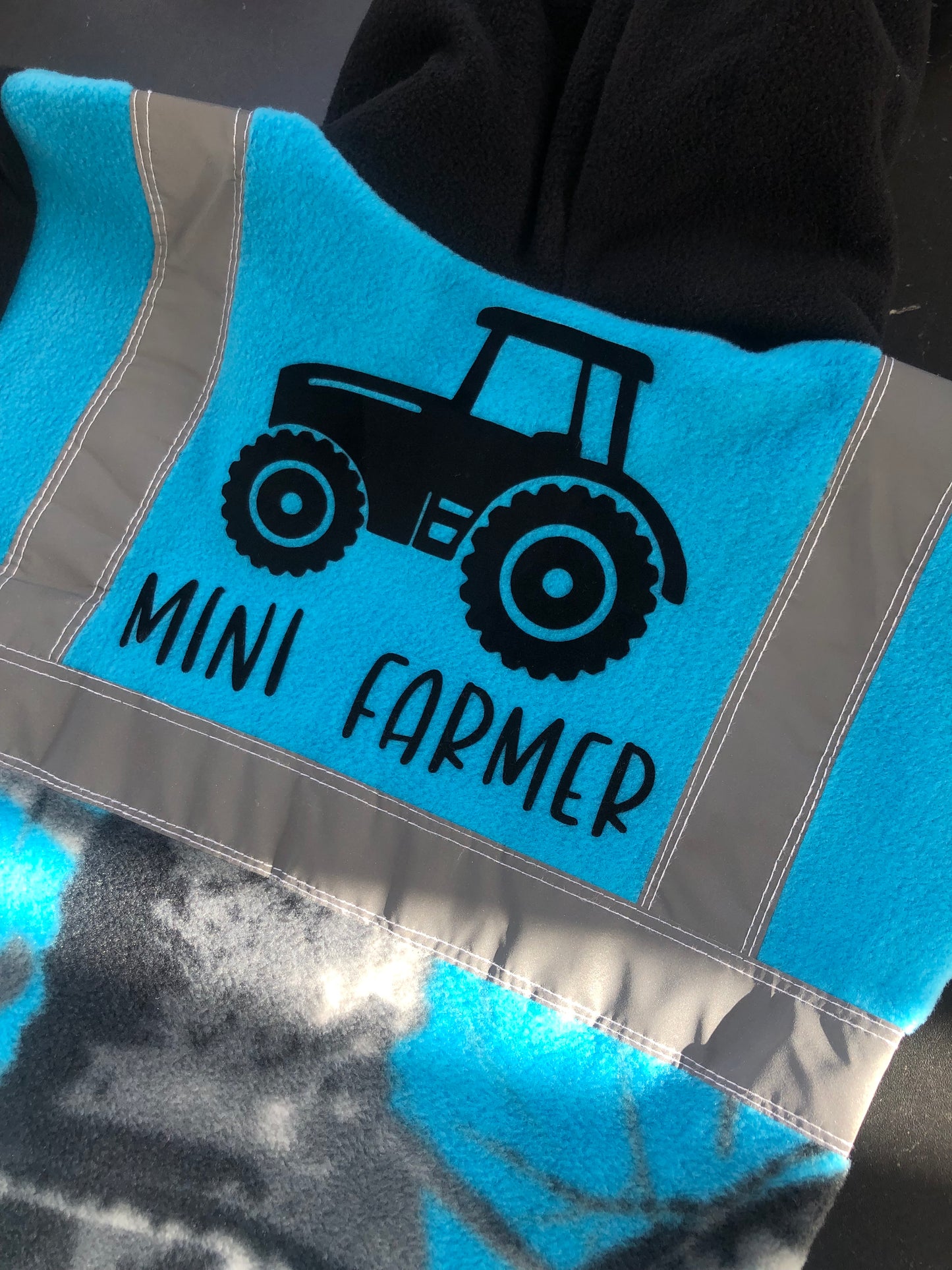 Mini Farmer 'Tractor' - Hi Vis Hoodie