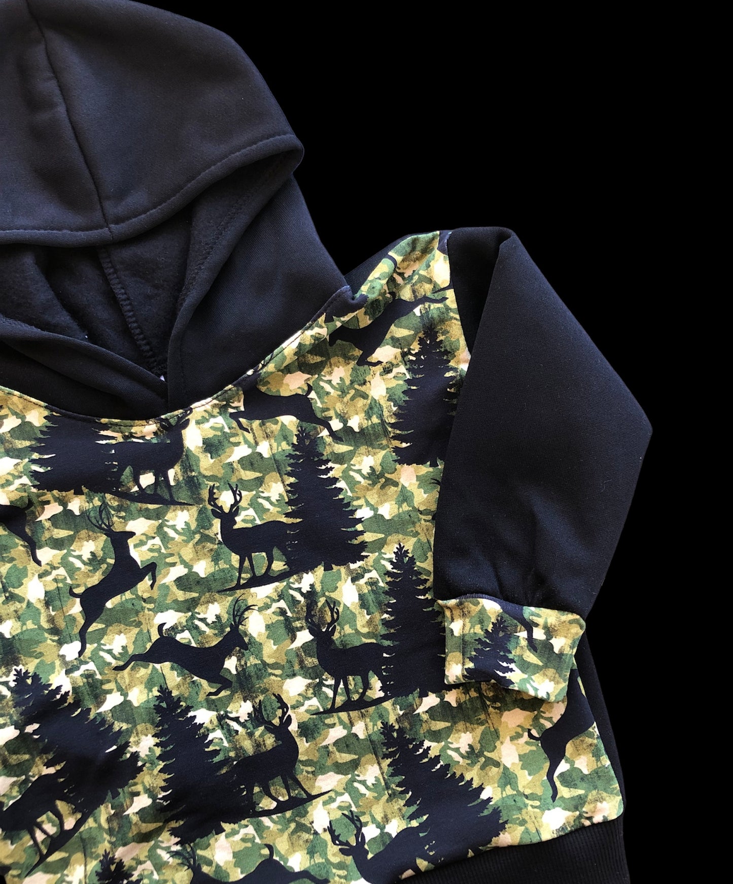 Green Stags Hoodie