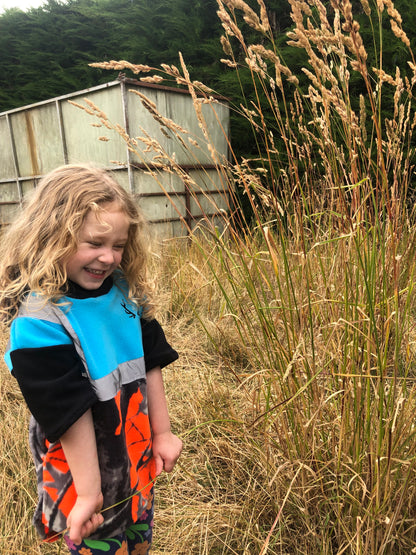 Mini Boss - Tractor Hi Vis Hoodie/Hooded Tee