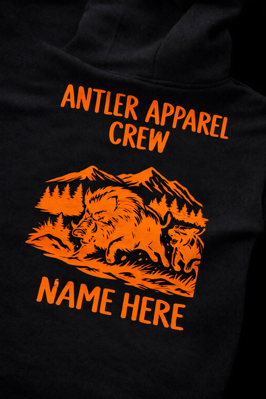 Fluoro Print Vol.2 BOAR Hoodie - Adults