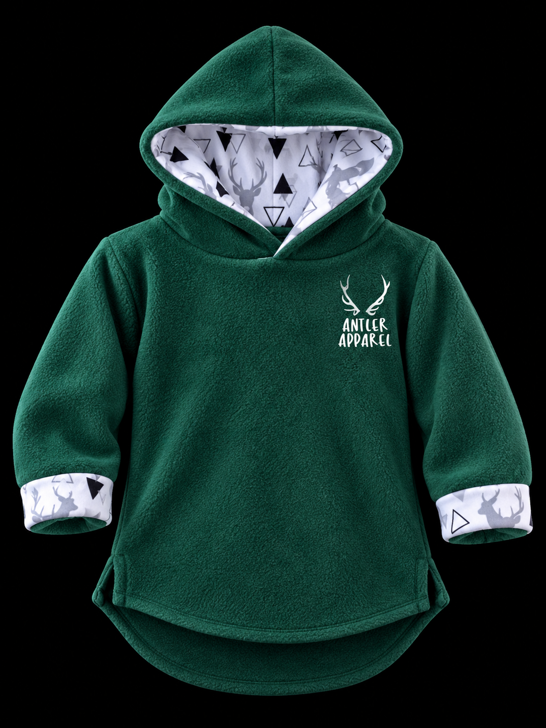 LIMITED PRINT - Droptail Fleece Hoodie Stag
