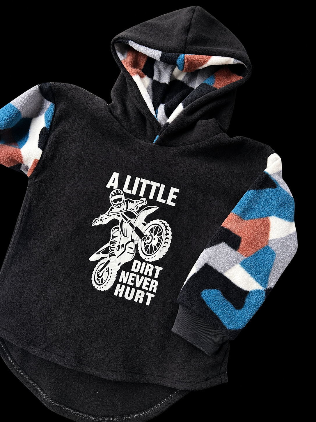 Motorbike Fleece Hoodie