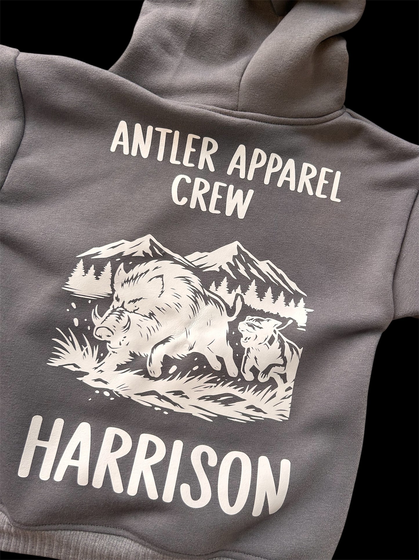 Antler Apparel Crew BOAR Hoodie
