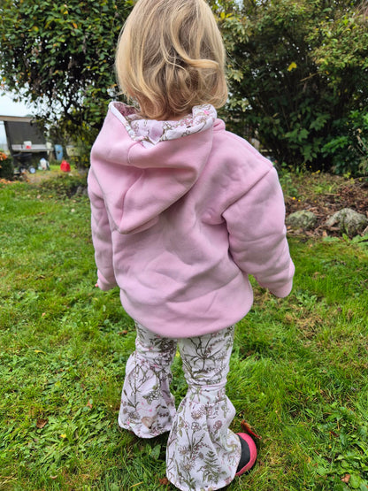 Deer Print Hoodie & Pant Set