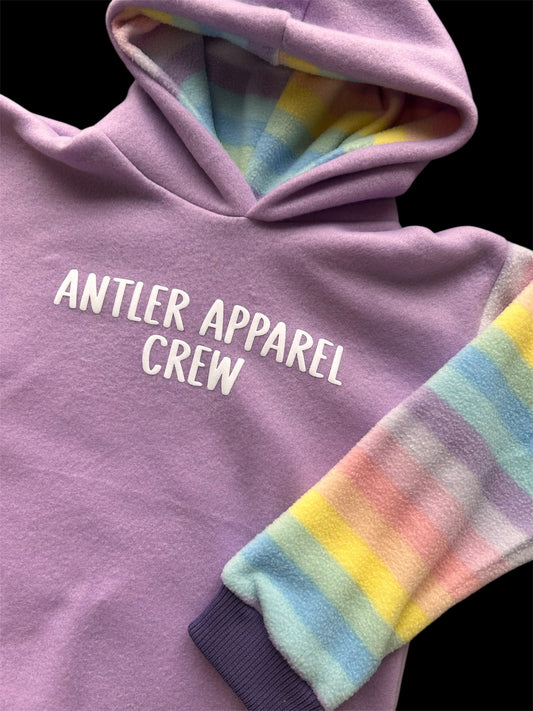 Antler Apparel Crew BOAR Fleece Hoodie or Turtleneck