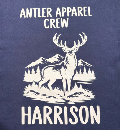 Antler Apparel Crew STAG Hoodie