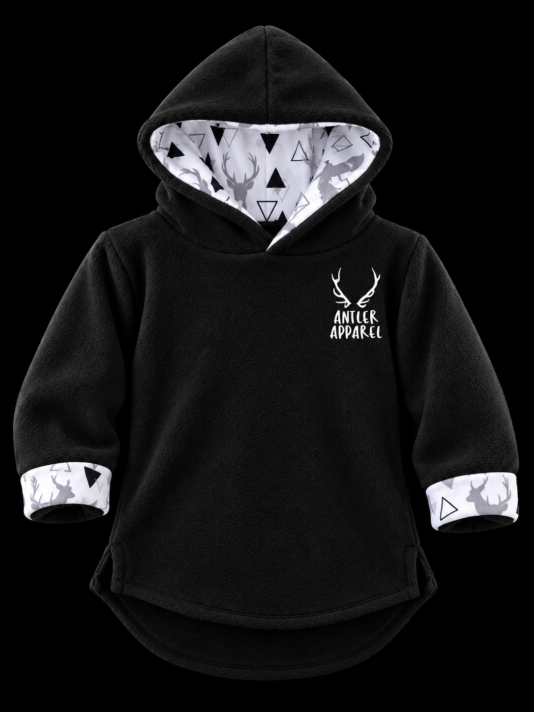 LIMITED PRINT - Droptail Fleece Hoodie Stag