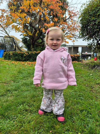 Deer Print Hoodie & Pant Set