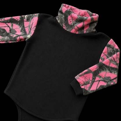 Droptail Fleece Turtleneck