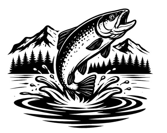 Antler Apparel Crew FISHING Hoodie