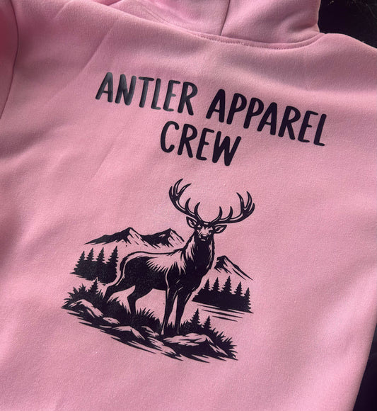 Antler Apparel Crew STAG Hoodie
