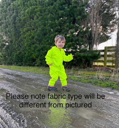 Outdoor Onesie - Fluoro Yellow