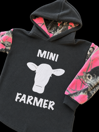 Mini Farmer Cow - Fleece