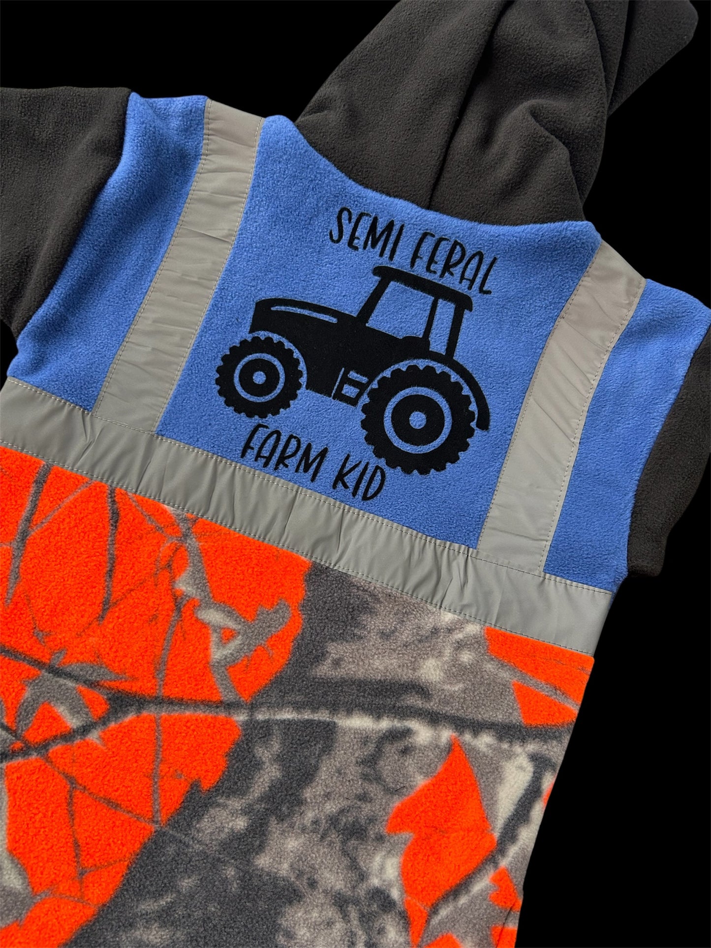 Semi Feral Farm Kid Hi Vis Fleece