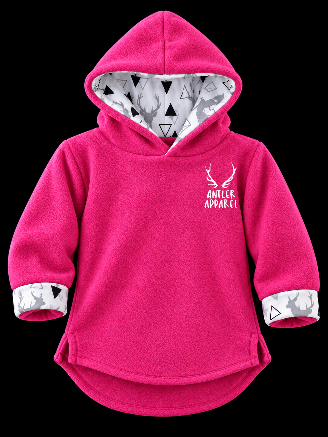 LIMITED PRINT - Droptail Fleece Hoodie Stag