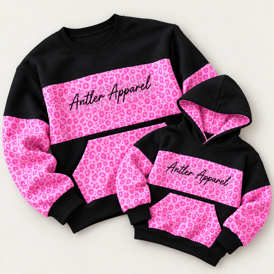 Pink Leopard Print - Kids Sizes