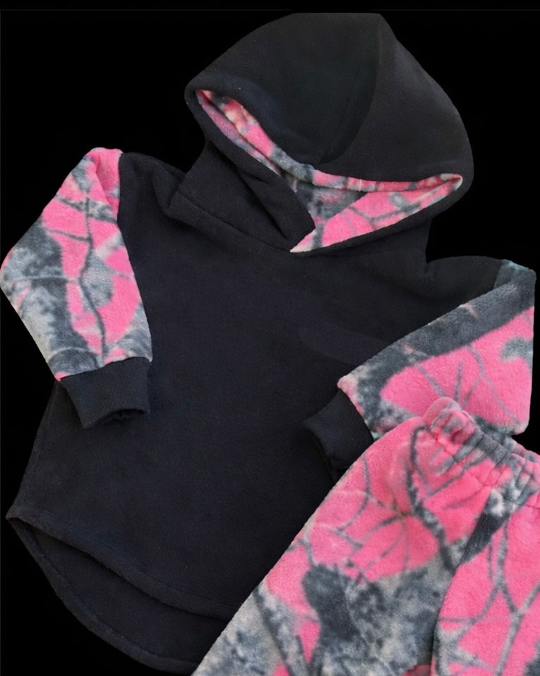 Antler Apparel Crew STAG Fleece Hoodie or Turtleneck