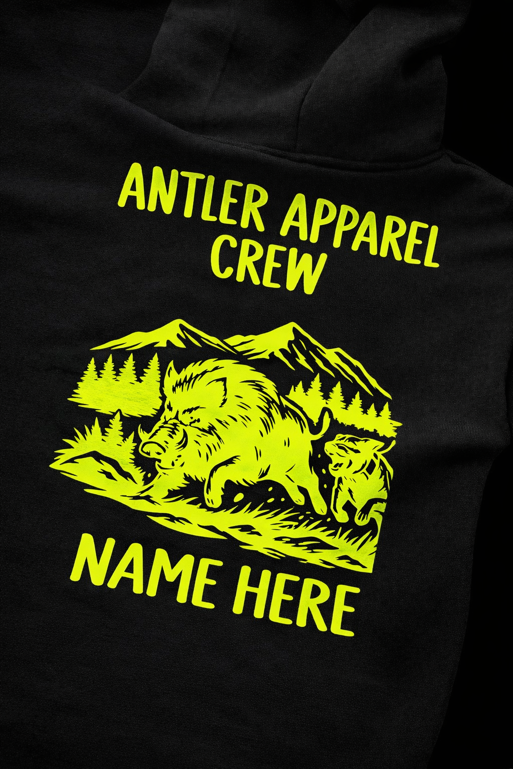 Fluoro Print Vol.2 BOAR Hoodie