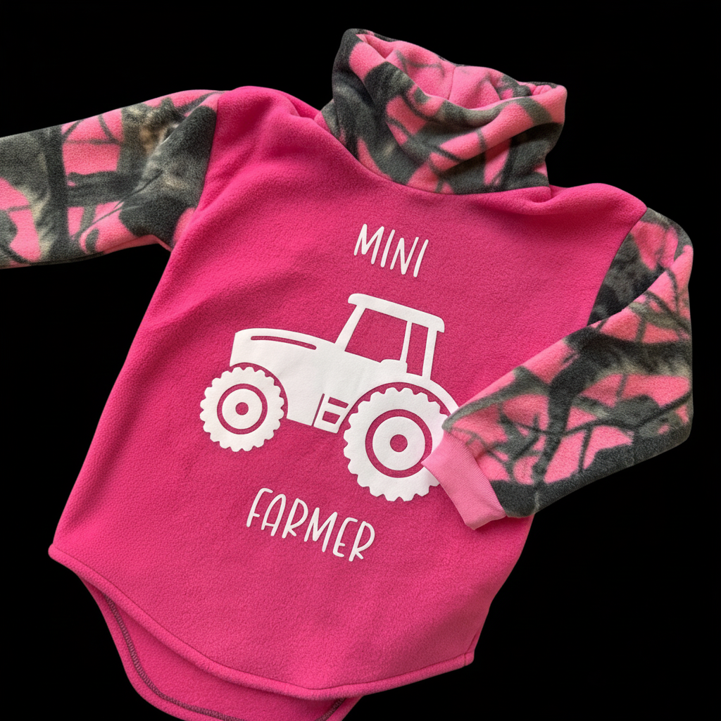 Mini Farmer Tractor - Fleece