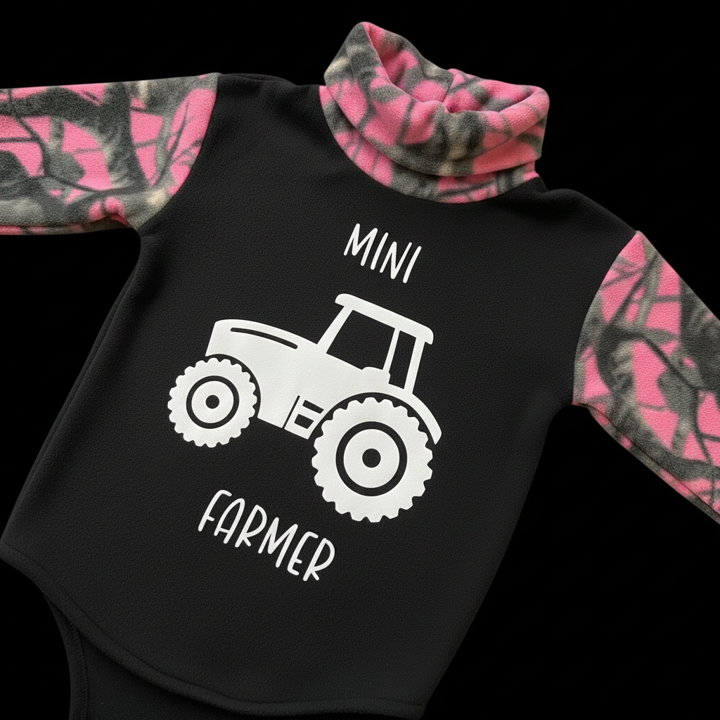 Mini Farmer Tractor - Fleece