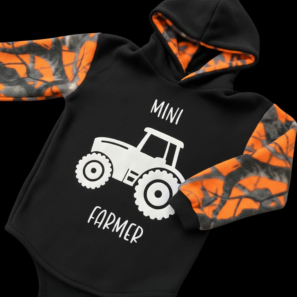 Mini Farmer Tractor - Fleece