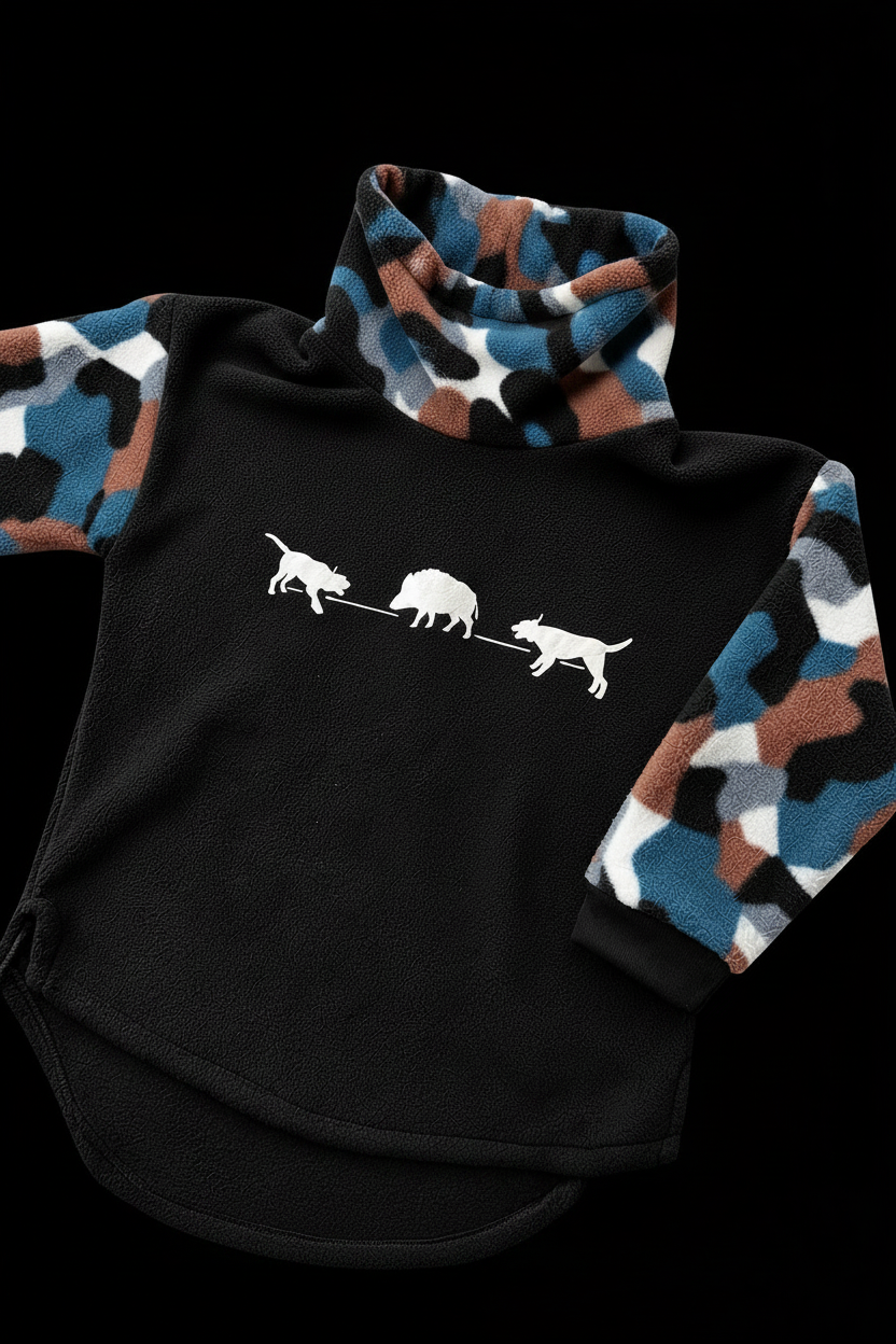 Pig Hunting Bail Fleece Turtleneck