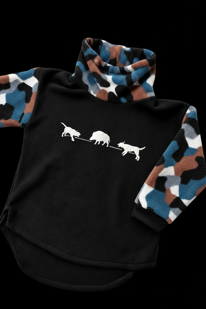 Pig Hunting Bail Fleece Turtleneck